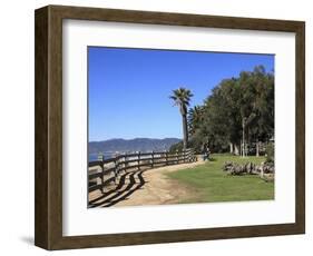 Palisades Park, Santa Monica, Los Angeles, California, Usa-Wendy Connett-Framed Photographic Print