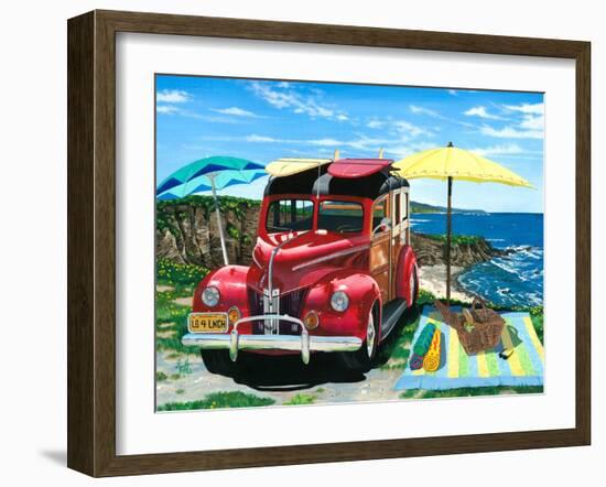 Palisades Picnic-Scott Westmoreland-Framed Art Print