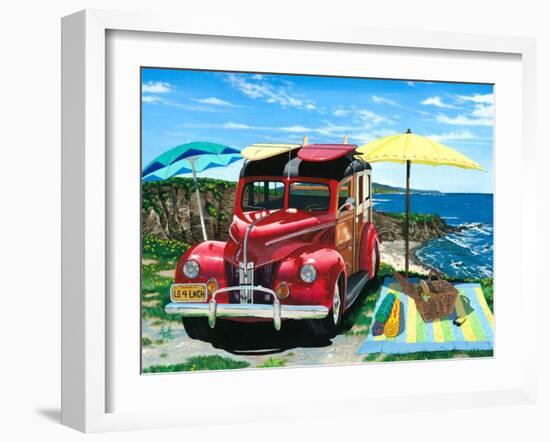 Palisades Picnic-Scott Westmoreland-Framed Art Print