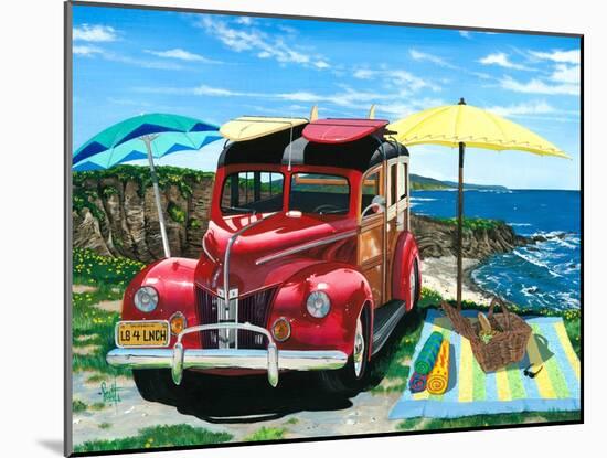 Palisades Picnic-Scott Westmoreland-Mounted Art Print