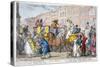 Pall Mall, 1807-Thomas Rowlandson-Stretched Canvas