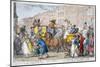 Pall Mall, 1807-Thomas Rowlandson-Mounted Giclee Print