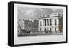 Pall Mall East, Westminster, London, 1828-M Barrenger-Framed Stretched Canvas