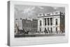 Pall Mall East, Westminster, London, 1828-M Barrenger-Stretched Canvas
