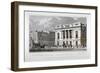 Pall Mall East, Westminster, London, 1828-M Barrenger-Framed Giclee Print