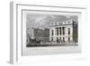 Pall Mall East, Westminster, London, 1828-M Barrenger-Framed Giclee Print