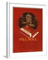 Pall Mall, Magazine Advertisement, UK, 1920-null-Framed Giclee Print