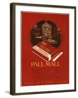 Pall Mall, Magazine Advertisement, UK, 1920-null-Framed Giclee Print