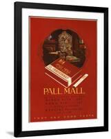 Pall Mall, Magazine Advertisement, UK, 1920-null-Framed Giclee Print