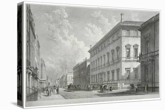 Pall Mall, Westminster, London, 1840-Thomas Higham-Stretched Canvas