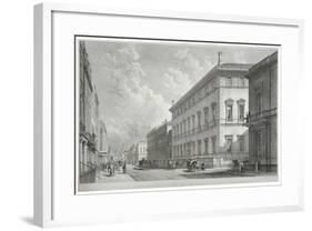 Pall Mall, Westminster, London, 1840-Thomas Higham-Framed Giclee Print