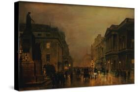 Pall Mall-John Atkinson Grimshaw-Stretched Canvas