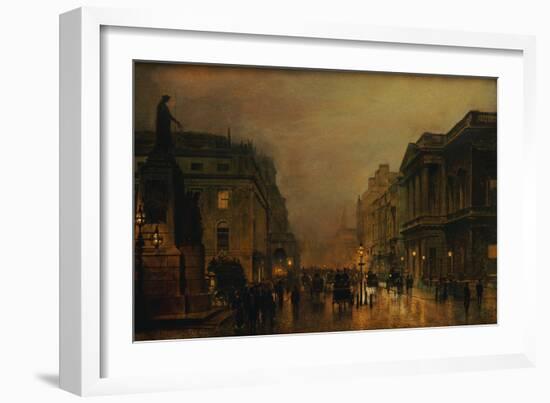 Pall Mall-John Atkinson Grimshaw-Framed Giclee Print