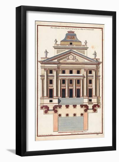 Palladio Façade I-Andrea Palladio-Framed Art Print