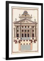 Palladio Façade I-Andrea Palladio-Framed Art Print