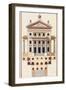 Palladio Façade II-Andrea Palladio-Framed Art Print