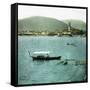 Pallanza (Italy), Boat on the Lago Maggiore-Leon, Levy et Fils-Framed Stretched Canvas