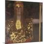 Pallas Athena, 1898-Gustav Klimt-Mounted Giclee Print