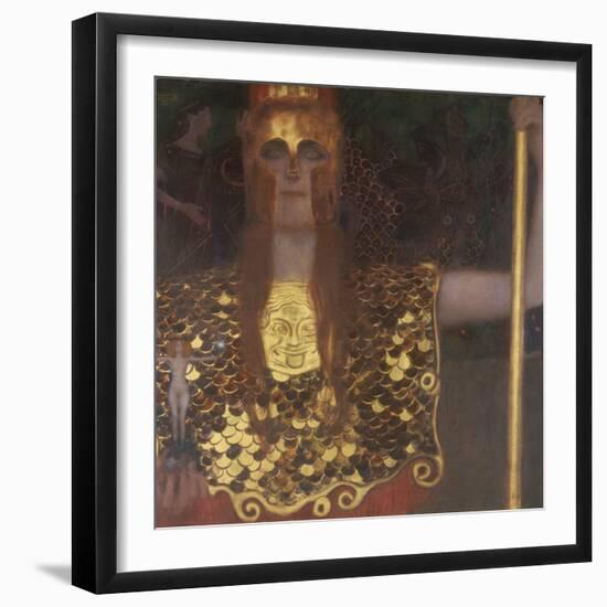 Pallas Athena, 1898-Gustav Klimt-Framed Giclee Print