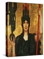 Pallas Athena, 1898-Franz von Stuck-Stretched Canvas