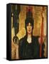 Pallas Athena, 1898-Franz von Stuck-Framed Stretched Canvas