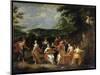 Pallas Athena and Muses, 1630S-Jan van Balen-Mounted Giclee Print