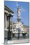 Pallas Athena Fountain-null-Mounted Giclee Print