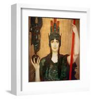 Pallas Athene, 1898-Franz von Stuck-Framed Giclee Print