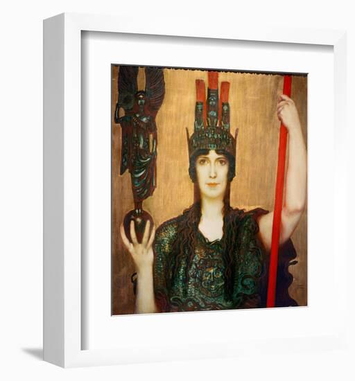 Pallas Athene, 1898-Franz von Stuck-Framed Giclee Print