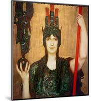 Pallas Athene, 1898-Franz von Stuck-Mounted Giclee Print