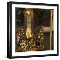 Pallas Athene, 1898-Gustav Klimt-Framed Giclee Print