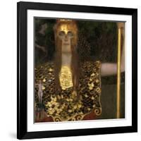 Pallas Athene, 1898-Gustav Klimt-Framed Giclee Print