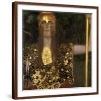 Pallas Athene, 1898-Gustav Klimt-Framed Giclee Print