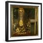 Pallas Athene. Oil on canvas (1898) 75 x 75 cm.-Gustav Klimt-Framed Giclee Print