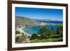 Pallas Beach in Lindos, Rhodes, Dodecanese Islands, Greek Islands, Greece, Europe-Michael Runkel-Framed Photographic Print