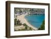 Pallas Beach in Lindos, Rhodes, Dodecanese Islands, Greek Islands, Greece, Europe-Michael Runkel-Framed Photographic Print