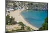 Pallas Beach in Lindos, Rhodes, Dodecanese Islands, Greek Islands, Greece, Europe-Michael Runkel-Mounted Photographic Print