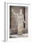 Pallas De Velletri, Statue of Helmeted Athena, Roman Copy of a Greek Original-null-Framed Giclee Print