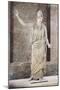 Pallas De Velletri, Statue of Helmeted Athena, Roman Copy of a Greek Original-null-Mounted Giclee Print