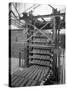Palletising Machine at Whitwick Brickworks, Coalville, Leicestershire, 1963-Michael Walters-Stretched Canvas