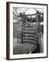 Palletising Machine at Whitwick Brickworks, Coalville, Leicestershire, 1963-Michael Walters-Framed Photographic Print