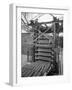 Palletising Machine at Whitwick Brickworks, Coalville, Leicestershire, 1963-Michael Walters-Framed Photographic Print