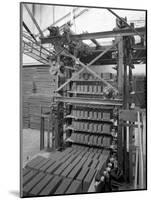 Palletising Machine at Whitwick Brickworks, Coalville, Leicestershire, 1963-Michael Walters-Mounted Photographic Print