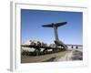 Pallets Await Loading Onto a C-5 Galaxy-Stocktrek Images-Framed Photographic Print