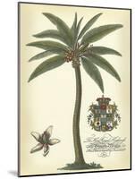 Palm and Crest I-null-Mounted Art Print