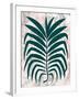 Palm and Marble-null-Framed Art Print