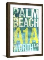 Palm Beach 1-Cory Steffen-Framed Giclee Print