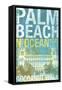 Palm Beach 2-Cory Steffen-Framed Stretched Canvas
