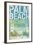 Palm Beach 2-Cory Steffen-Framed Giclee Print