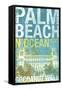 Palm Beach 2-Cory Steffen-Framed Stretched Canvas